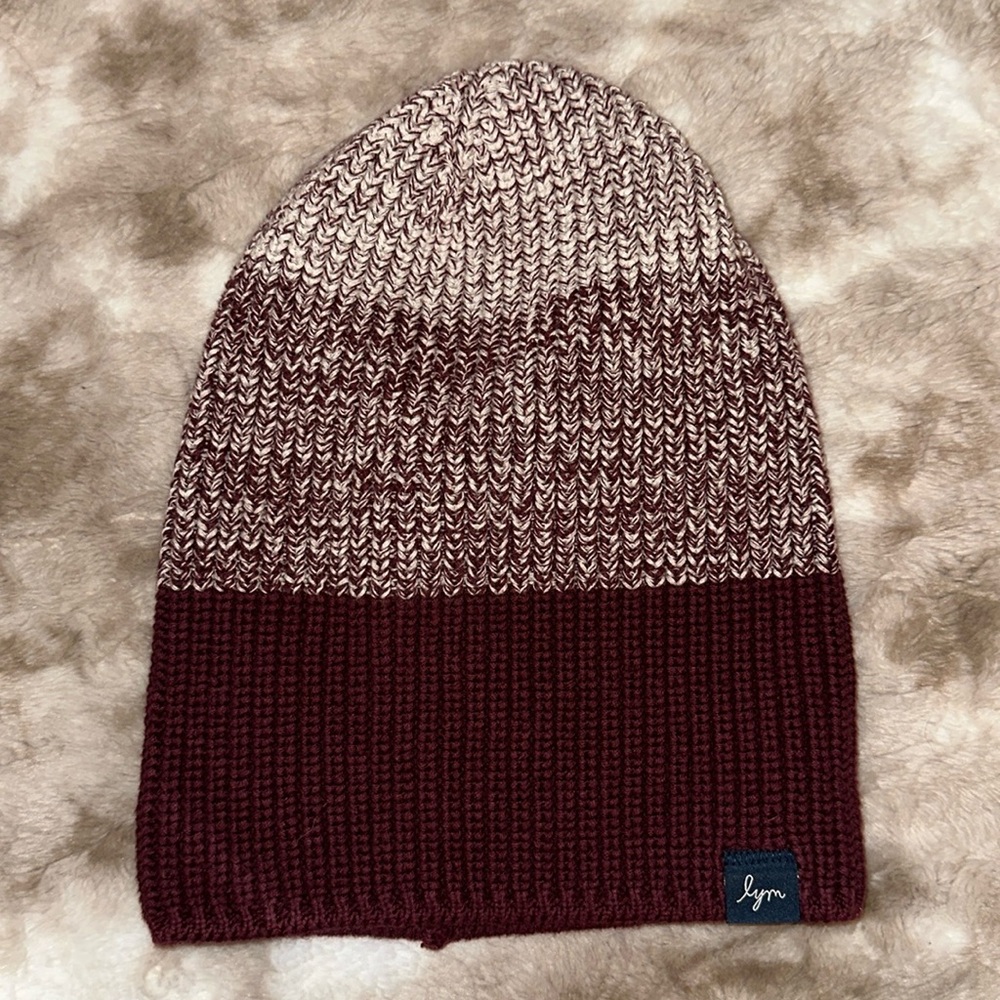 Love your melon maroon beanie